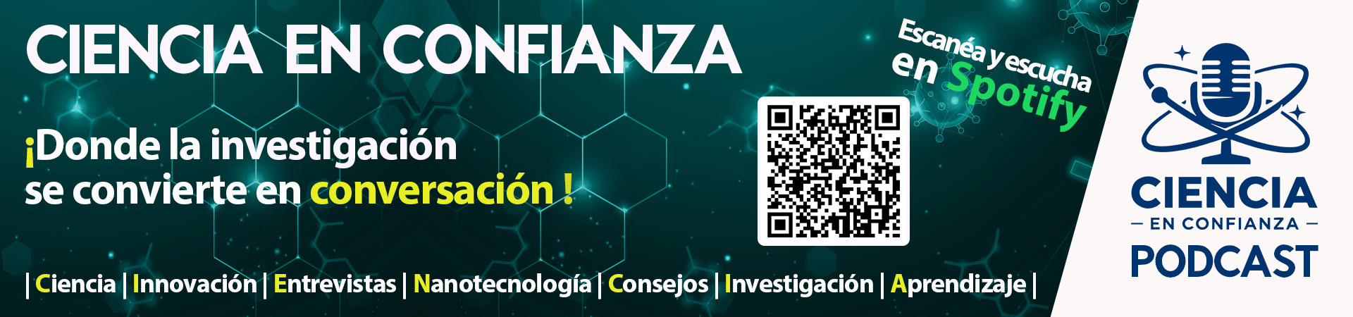 Podcast Ciencia en Confianza